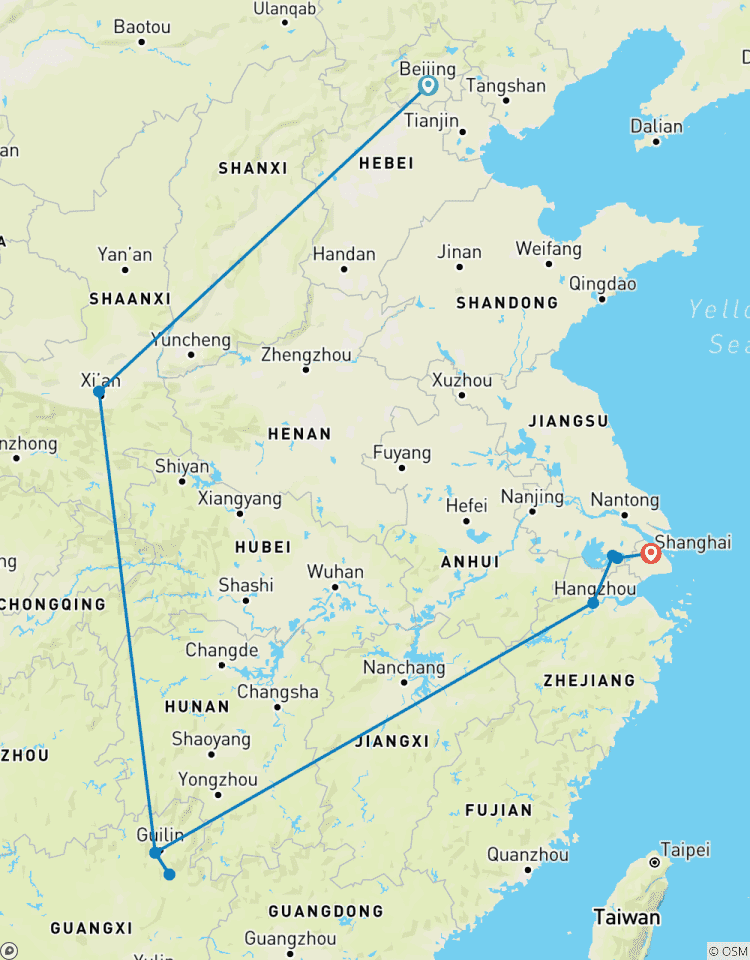 14 Days Small Group Tour to Enjoy China Beauty Tour