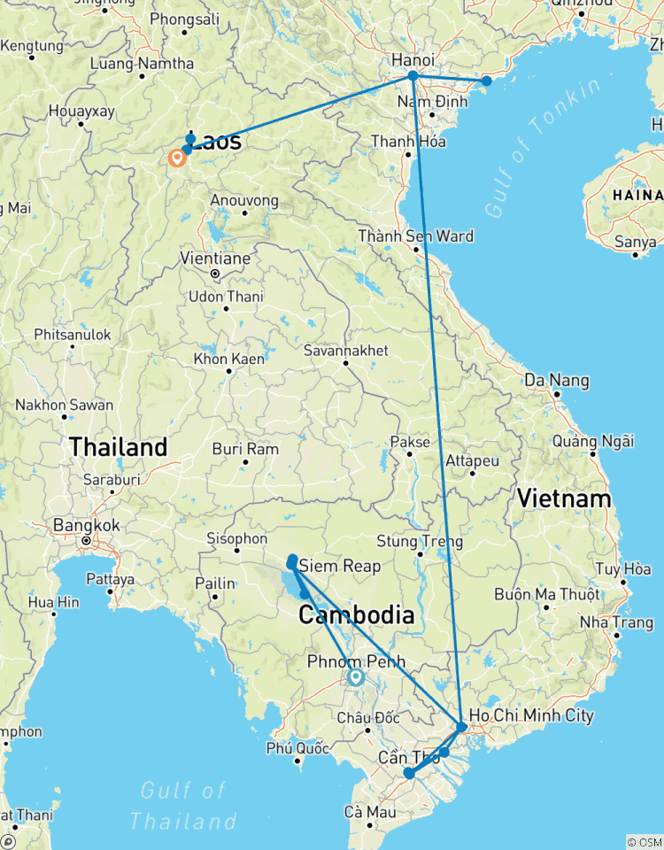 Magnifique Cambodge, Vietnam et Laos en 14 jours circuit