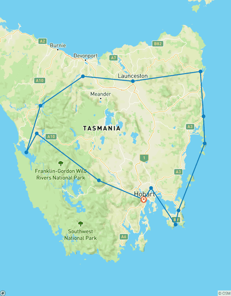 Totally Tasmania - 6 days Tour