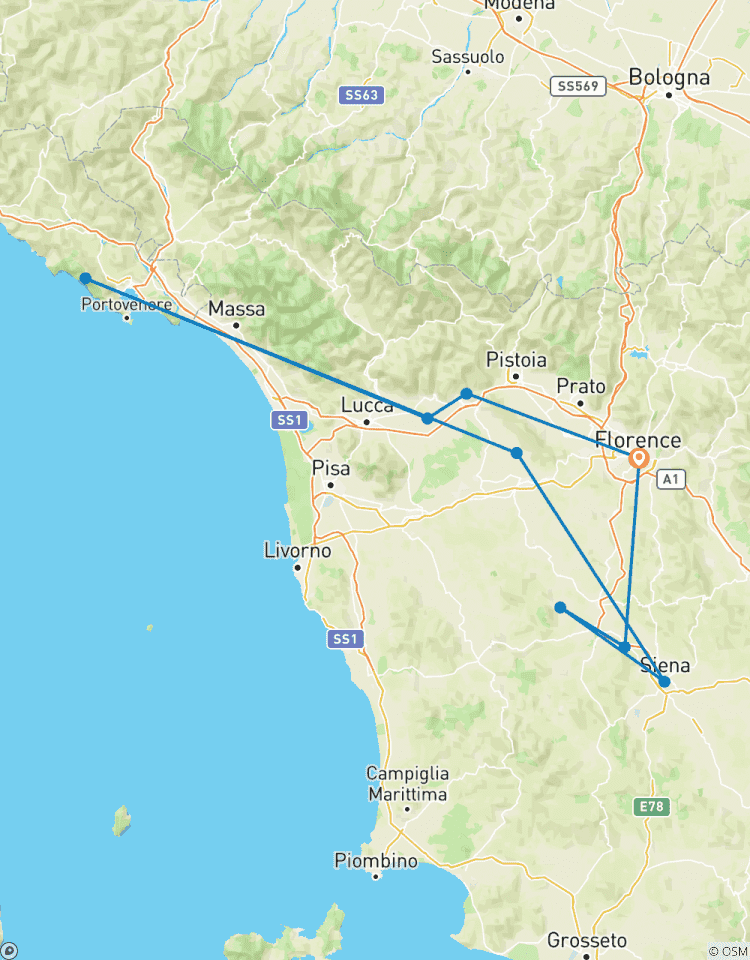 Gems of Tuscany & Cinque Terre | Circuit indépendant haut de gamme avec excursions en petits groupes | 8 jours/7nuits circuit