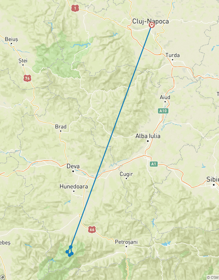 Monts Retezat circuit