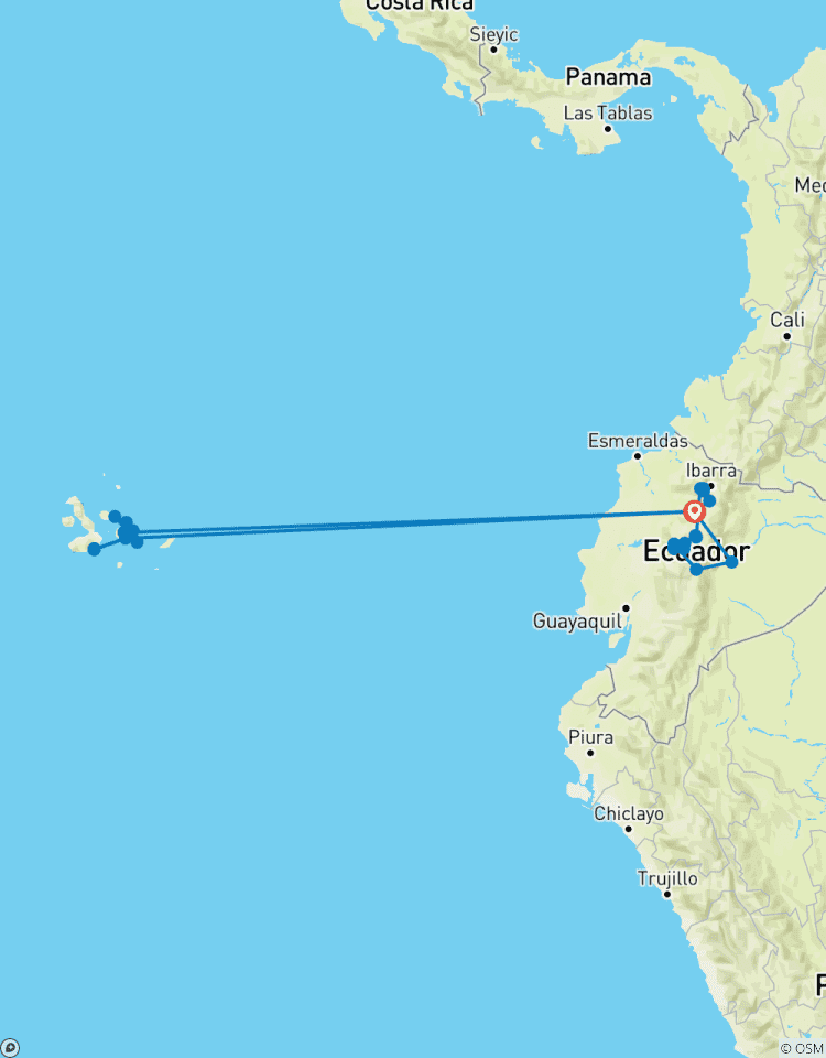 Circuito Ecuador Experiencia Completa Sierra, Amazonia y Galápagos - 15 días