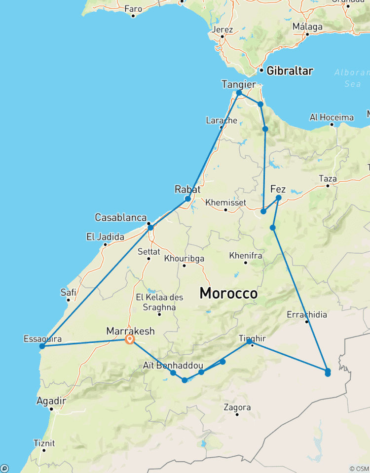 14 Tage Marokko-Rundreise - Start in Marrakesch Rundreise