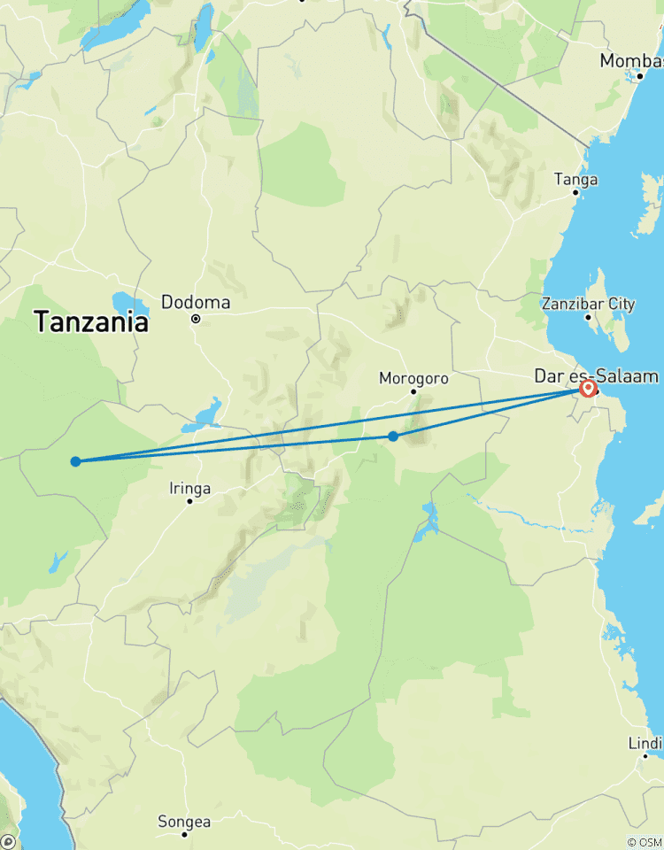 Circuito Explora las joyas del centro y el sur de Tanzania