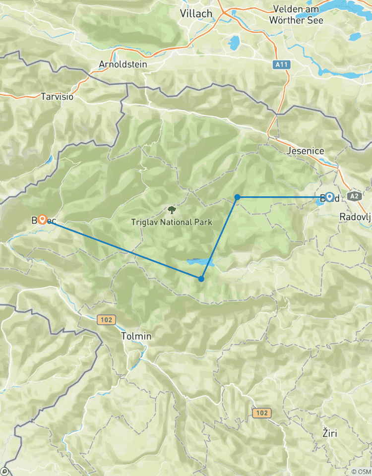 Julian Alps Traverse Tour