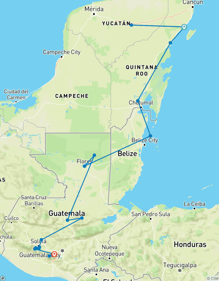 Circuito Introducción a Centroamérica