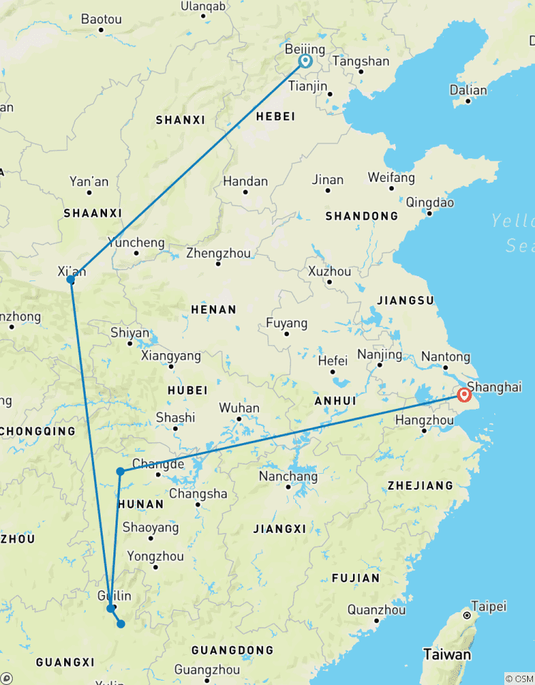 China Best Scenery Tour 14D Small Group Tour
