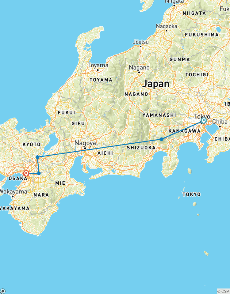 Explorer l\'automne avec des enfants au Japon (guide privé et chauffeur)) circuit
