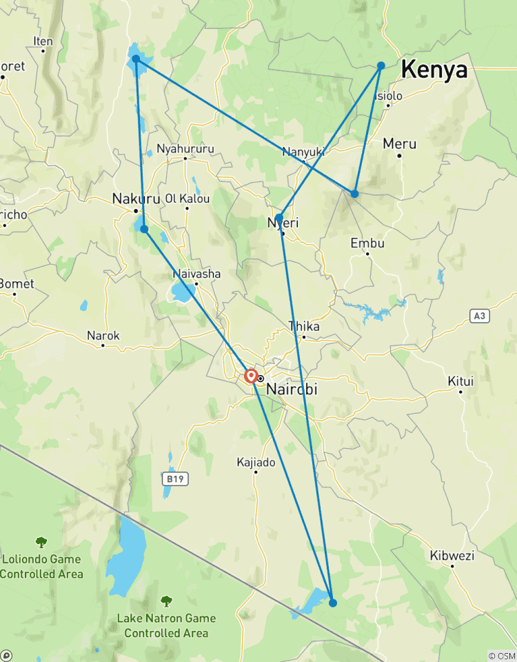 Circuito Escapada exclusiva a la vida salvaje de Kenia