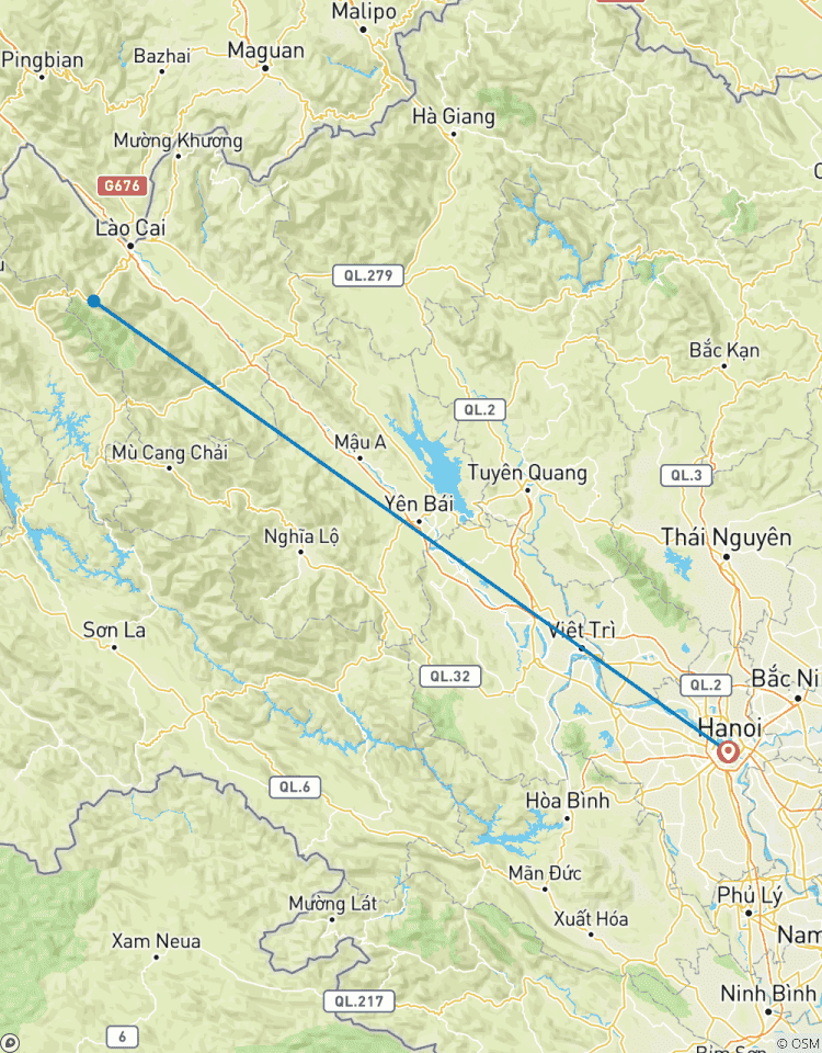 2 Jours 1 Nuit Sapa avec Trekking - Nuit en Homestay Ethnique | Transferts aller-retour en Bus Dormant depuis Hanoi | Vietnam circuit