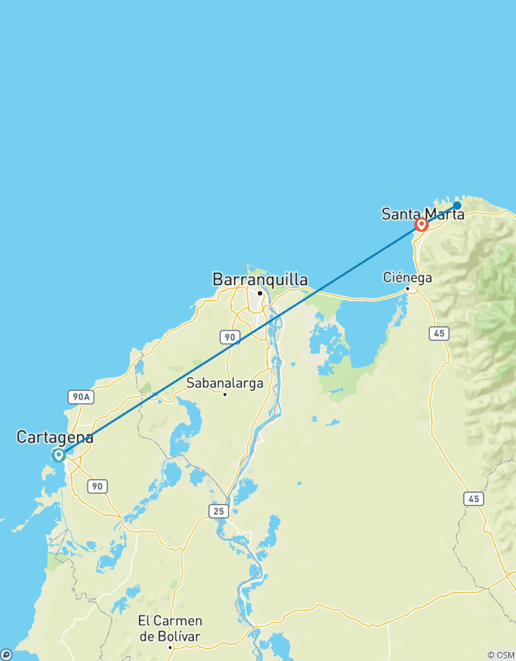 Circuito Experiencia caribeña en Colombia