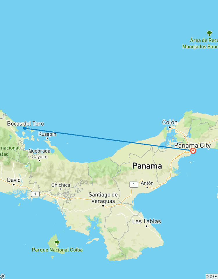 Panama: Panama Stadt und Boca de Toros - 7 Tage Rundreise