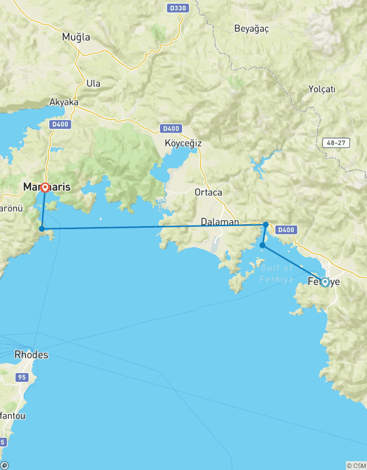 Circuito De Fethiye a Marmaris - 4 días