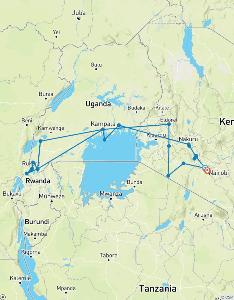 Nairobi to Nairobi 15 Days Overlanding Tour