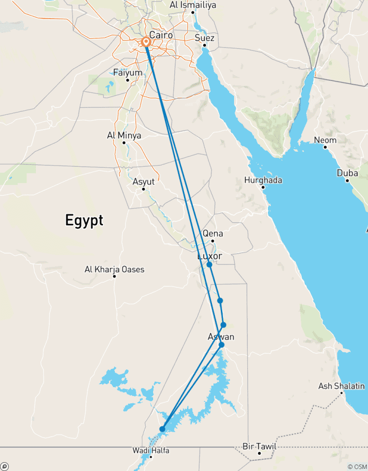 Circuito Viaje de 8 días al Sueño de Nubia