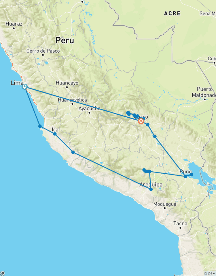 Private & flexible Peru Tour: Machu Picchu, Cusco, Titicaca See, Colca Canyon, Lima, Ballestas Inseln, Ica, Huacachina & Nazca ????✨ Rundreise