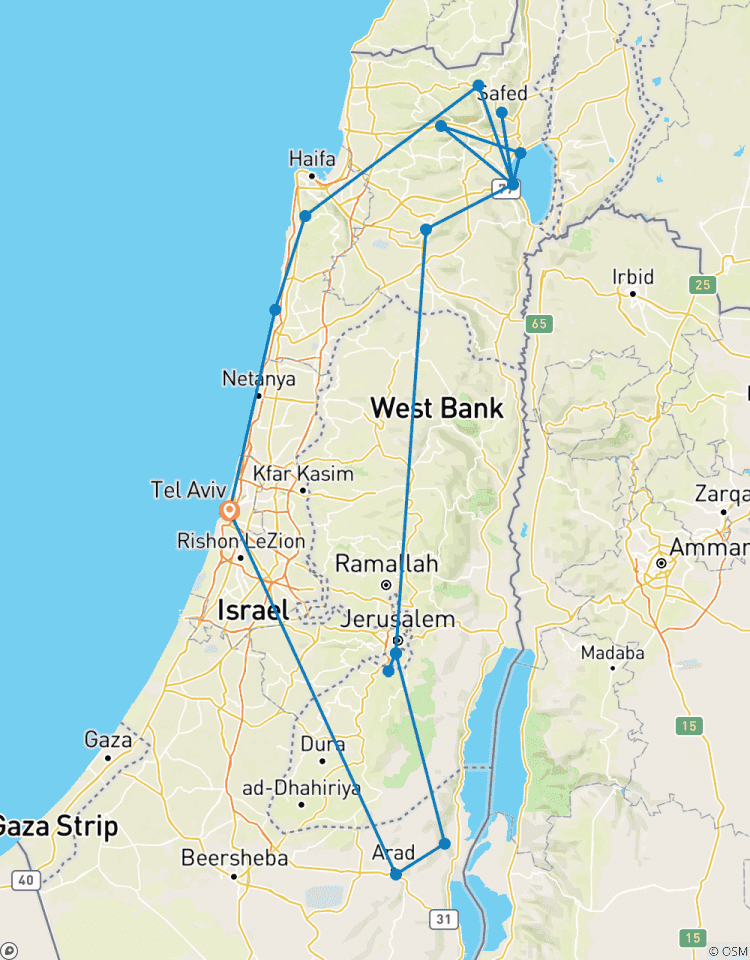 Große Israel-Reise Rundreise