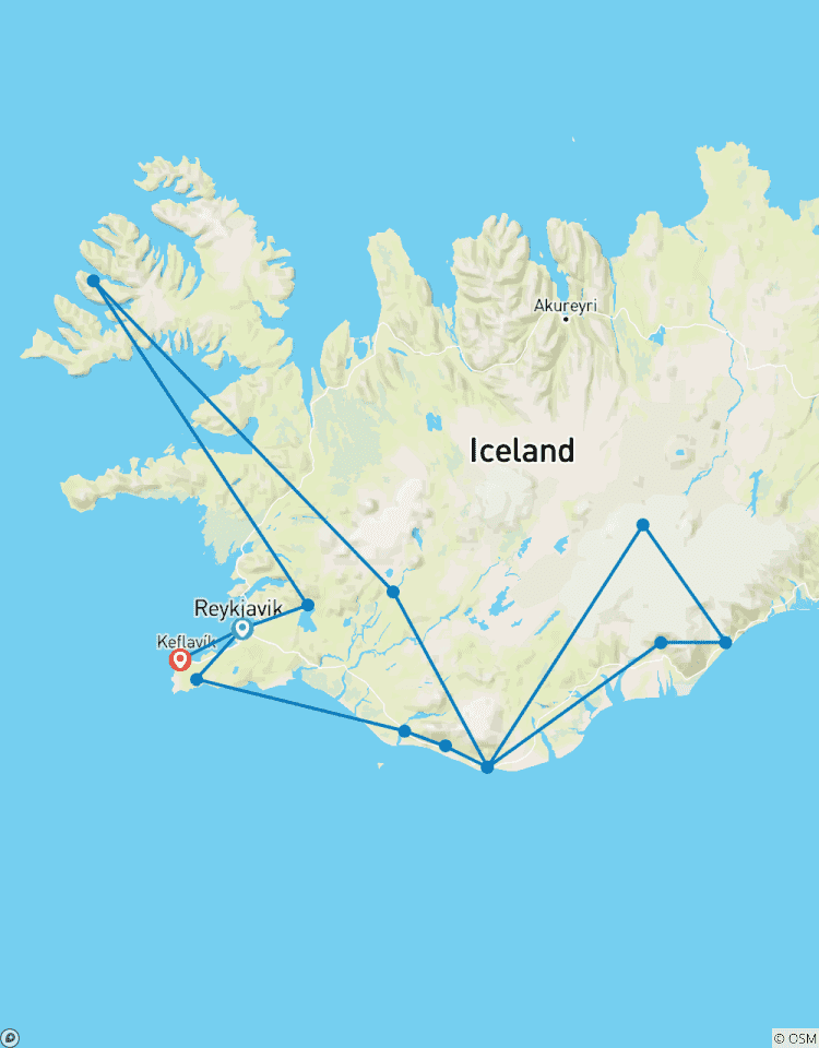 Iceland for beginners Tour