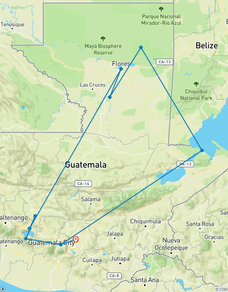Guatemala ─ im Land des Göttervogels Rundreise