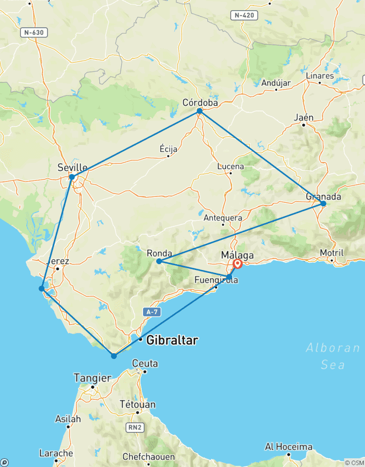 Connaître l\'Andalousie ─ Splendeurs du sud de l\'Espagne circuit