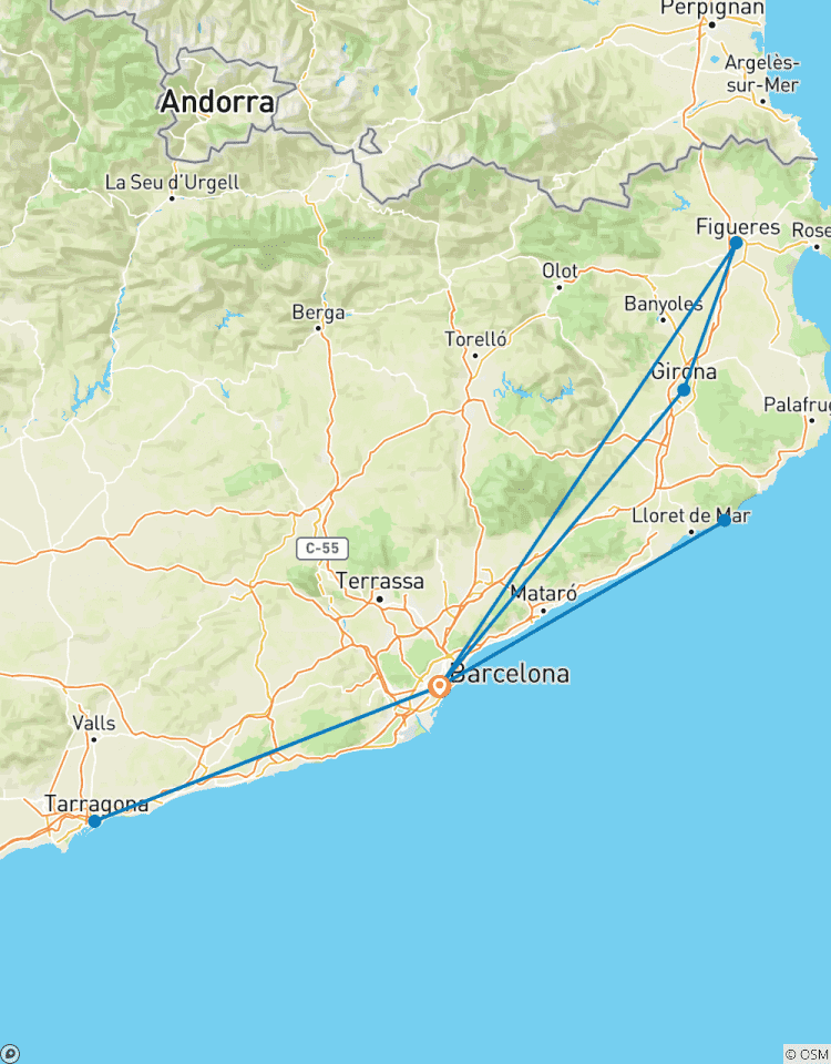 Barcelone et la Catalogne - des artistes et des cathédrales circuit