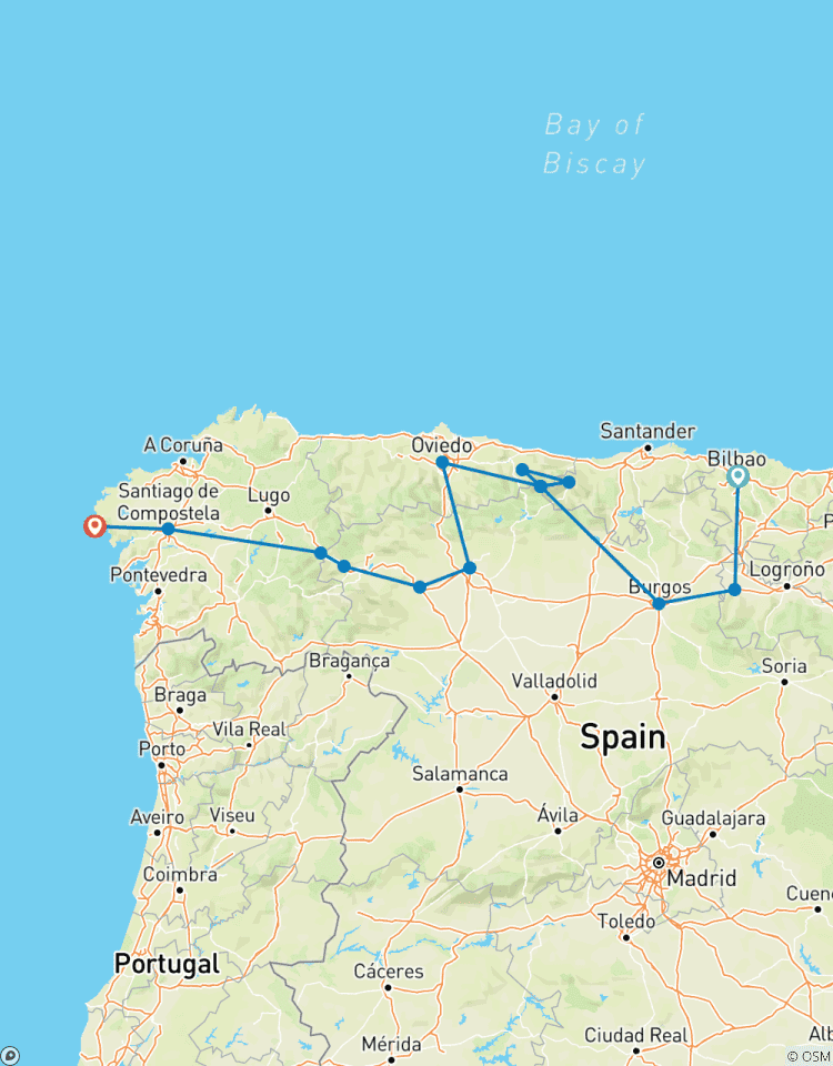 Asturies ─ le nord particulier de l\'Espagne circuit