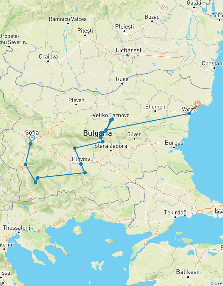 Circuito Conoce Bulgaria
