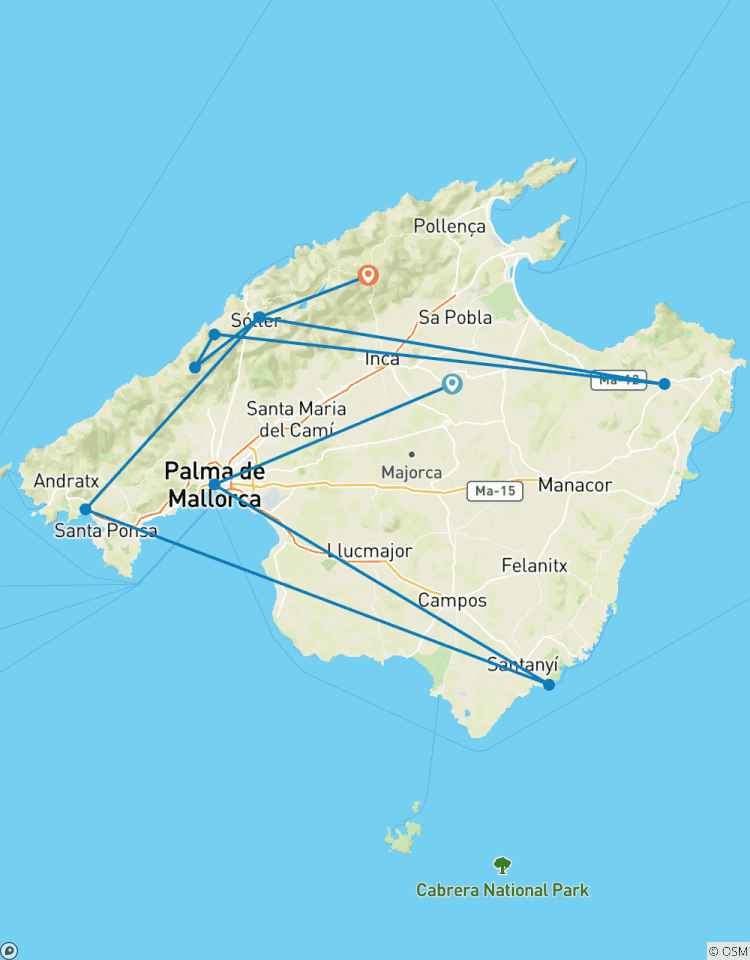 Une Majorque enchanteresse circuit