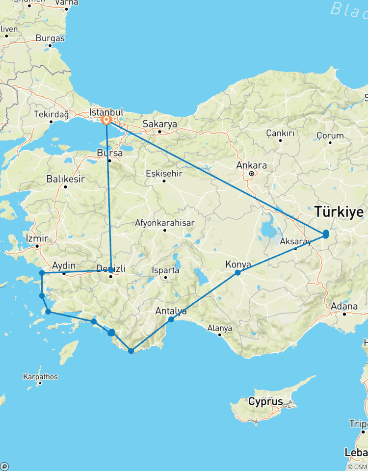 Circuito Tour Privado Premium de 14 Días por TURQUÍA | ¡Tranquilidad y Relajación Premium! | Viaje VIP | por ANGELS VACATIONS