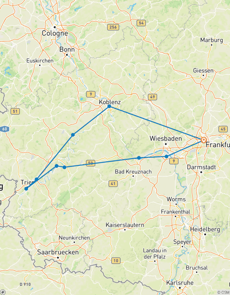 Circuito El legendario Rin y Mosela 2026 - 8 Días (10 destinations)