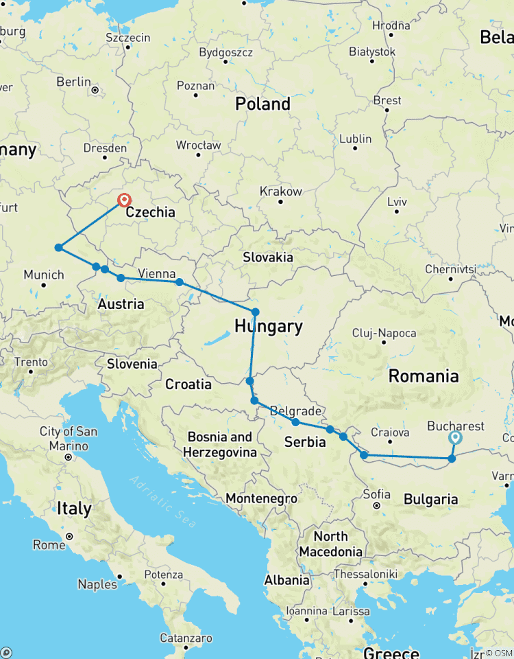 Porträts von Osteuropa (Bukarest bis Prag,) Rundreise