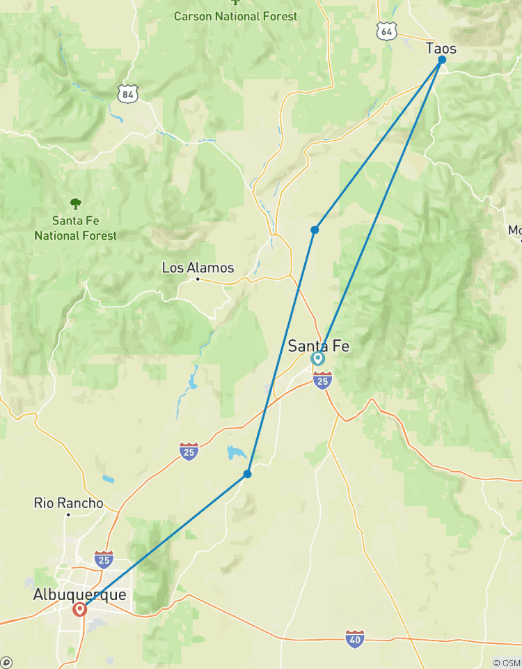 Circuito Explorador de Albuquerque, Santa Fe y Taos
