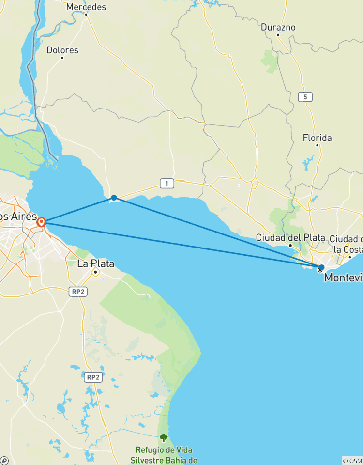 2-Day Trip to Colonia and Montevideo from Buenos Aires Tour