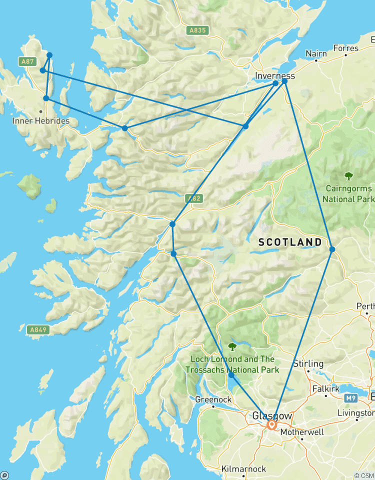 Skye & Inverness avontuur-rondreis