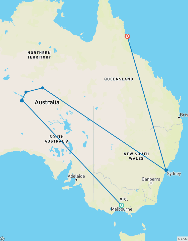 Solo-ish Australie circuit