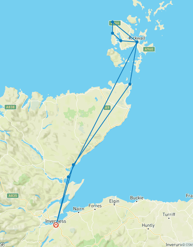 Circuito Islas Orcadas y Tierras Altas del Norte