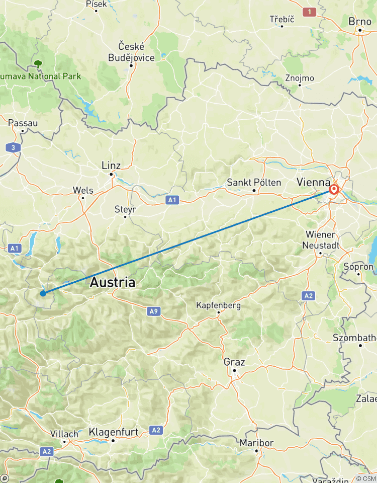 4 jours Vienne, Autriche circuit
