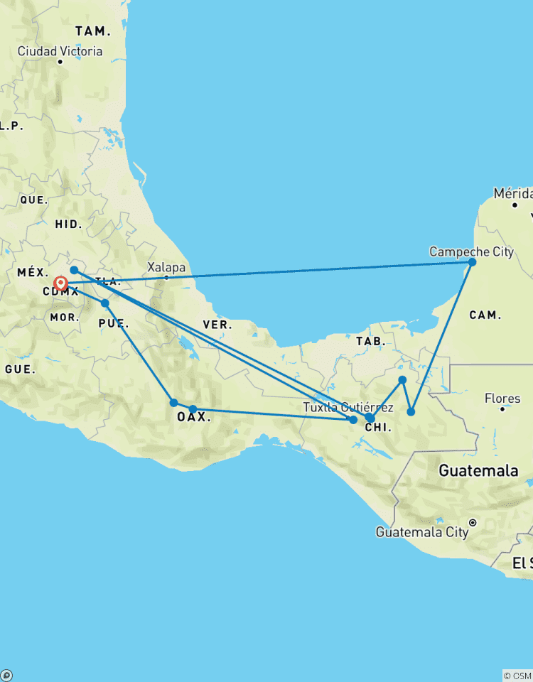 Magnifique Mexique circuit
