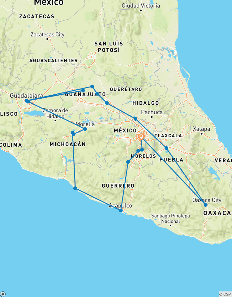 Escapade mexicaine avec Acapulco circuit