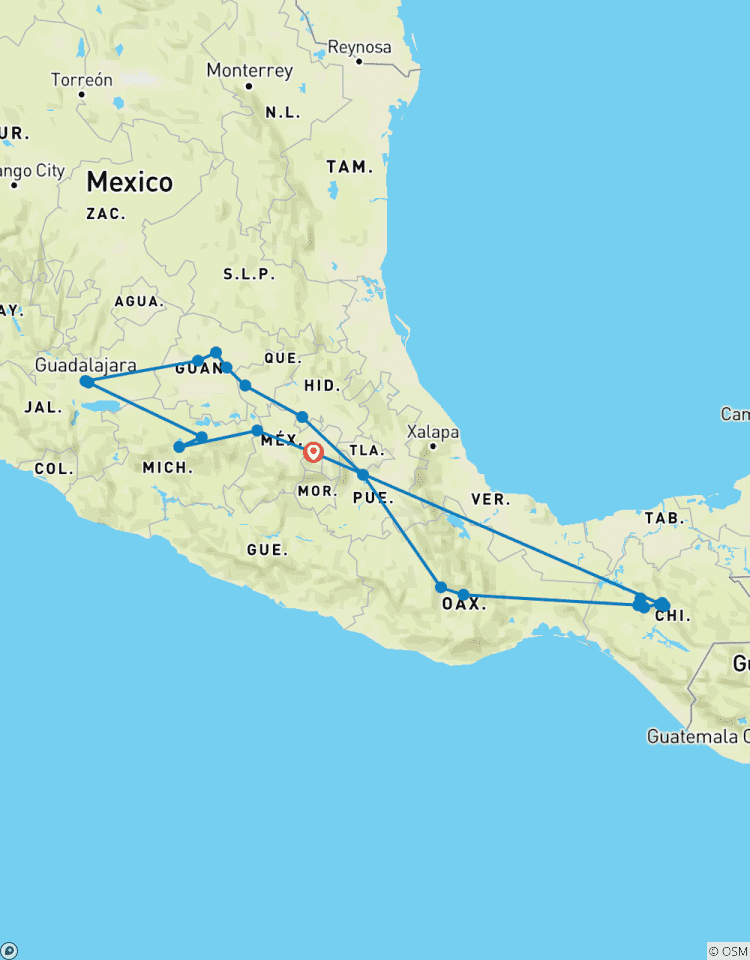 Rêve mexicain circuit