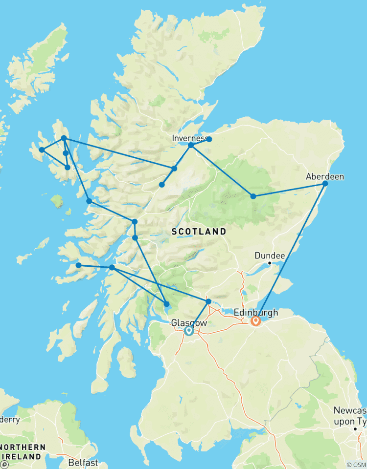 Circuito Lo mejor de Escocia