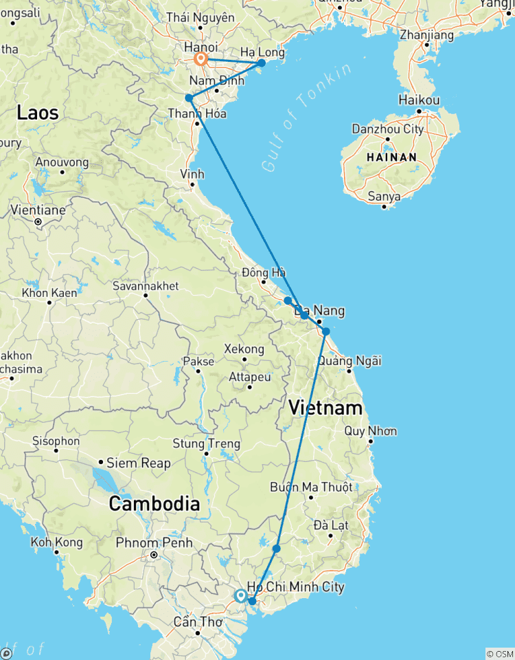 15 jours d\'aventure au Vietnam : Explorez Cuc Phuong, la baie d\'Halong et le delta du Mékong circuit