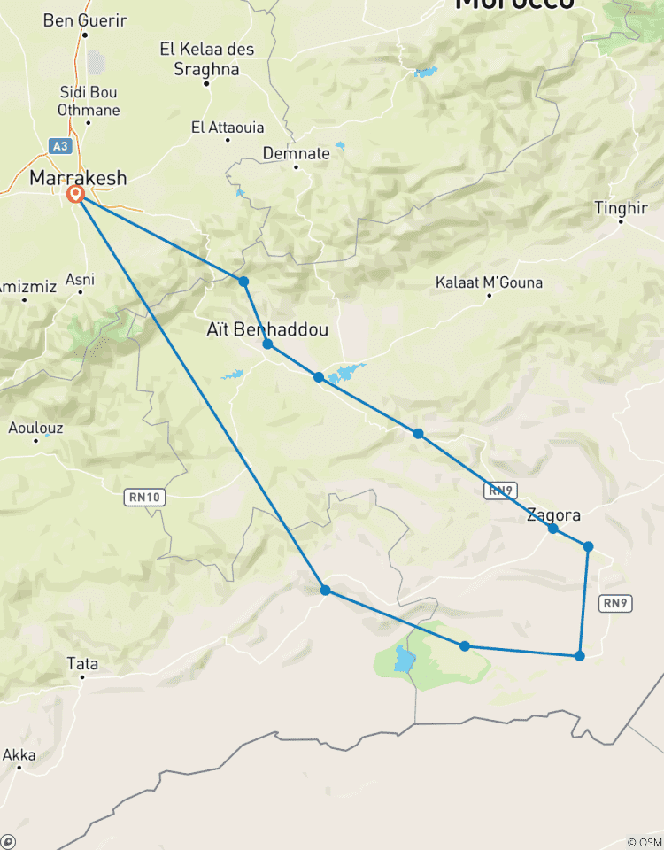 4 Tage Luxus-Wüstenrundreise ab Marrakesch Rundreise