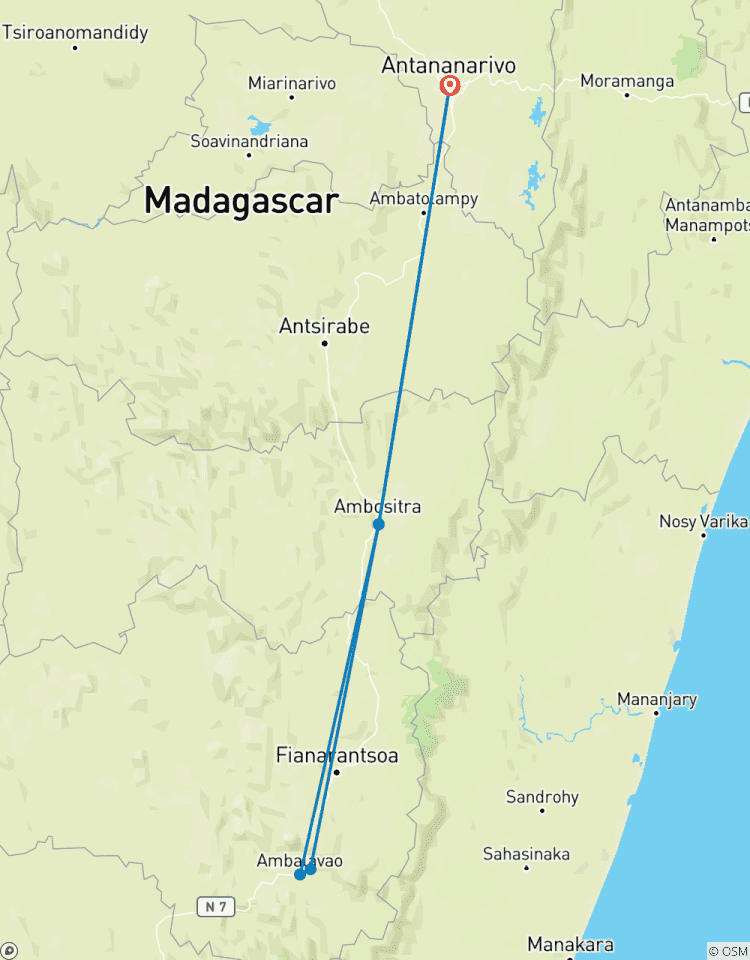 Circuito Excursión de senderismo fuera de lo común en Madagascar