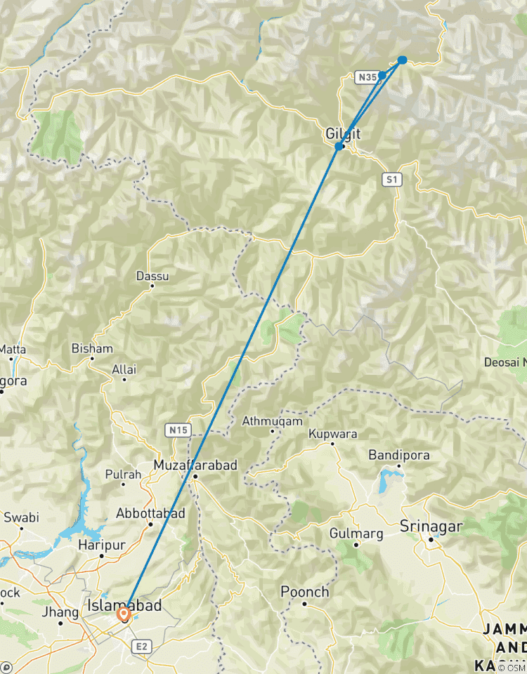 Rakaposhi & Diran Peak Basecamp Trek - Pakistans Hunzatal Rundreise
