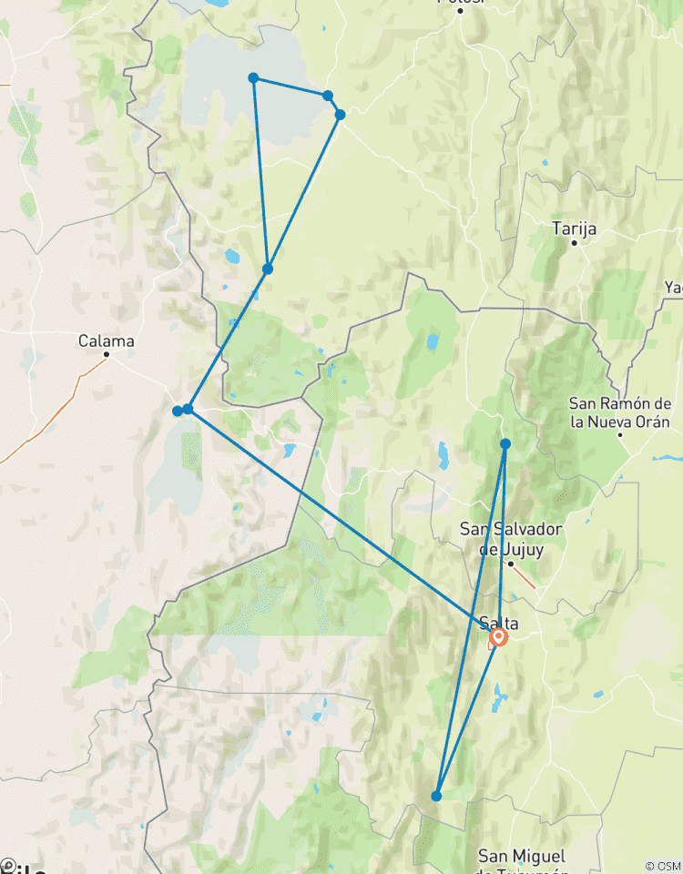 Salta, Argentina - San Pedro de Atacama, Chile & Uyuni Salt flats, Bolivia - 11 days - Hostel Tour