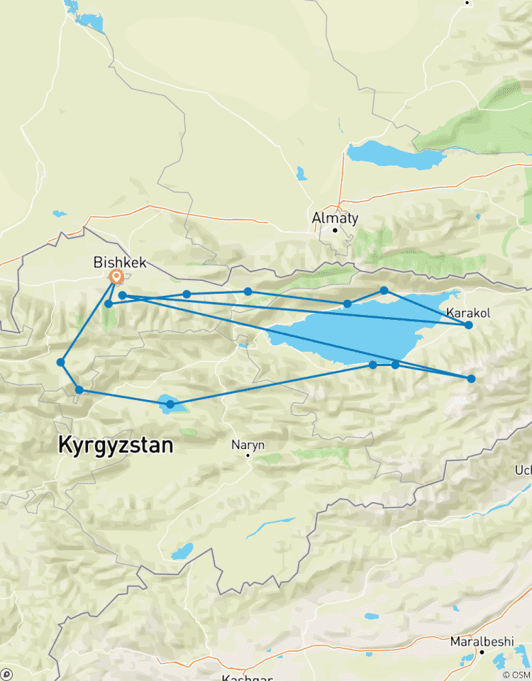 14-daagse rondreis in Kirgizië-rondreis