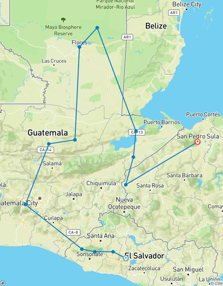 Kultur & Natur in Mesoamerica Rundreise