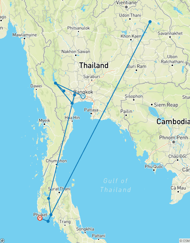 Backpacking Thailand 19 Days - Classic Tour