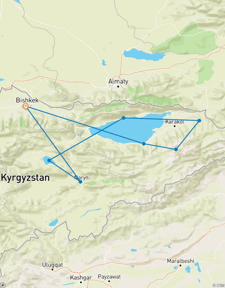 Fotoreise nach Kirgisistan, Kelsuu, Son Kul, Issyk Kul, Jyrgalan, Altyn Arashan, Jeti Oguz, Bishkek Rundreise
